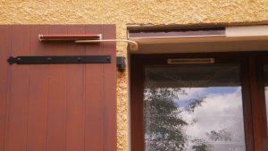 Volets en composite avec motorisation solaire