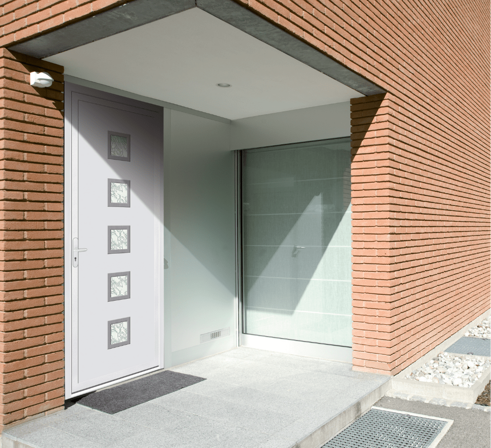 Porte entrée PVC sur-mesure