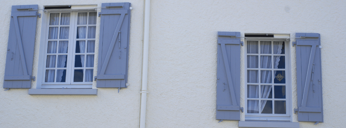 Volets battants motorisés