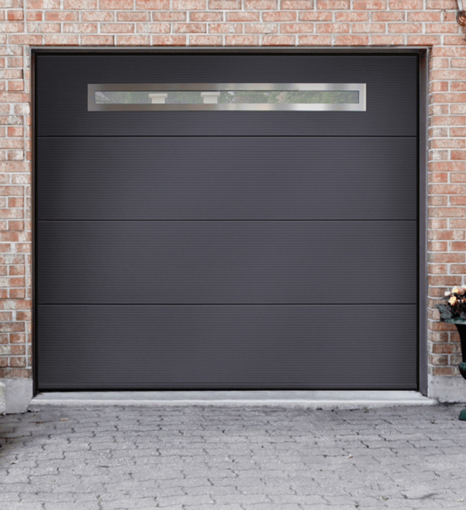 Portes de garage avec système motorisé